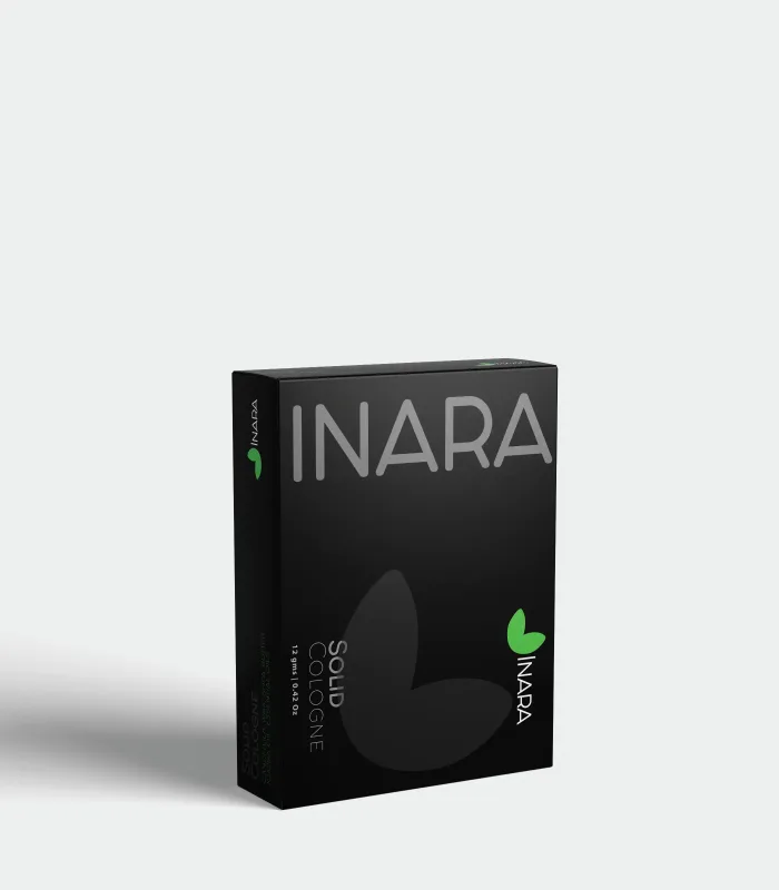 Solid Cologne Box Black 8